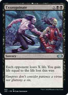 Exsanguinate [413] [Jumpstart 2022] [Non-Foil]