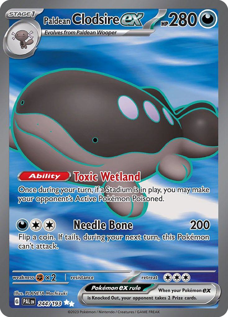Paldean Clodsire ex - 244/193 - Ultra Rare [sv02-244] [Ultra]