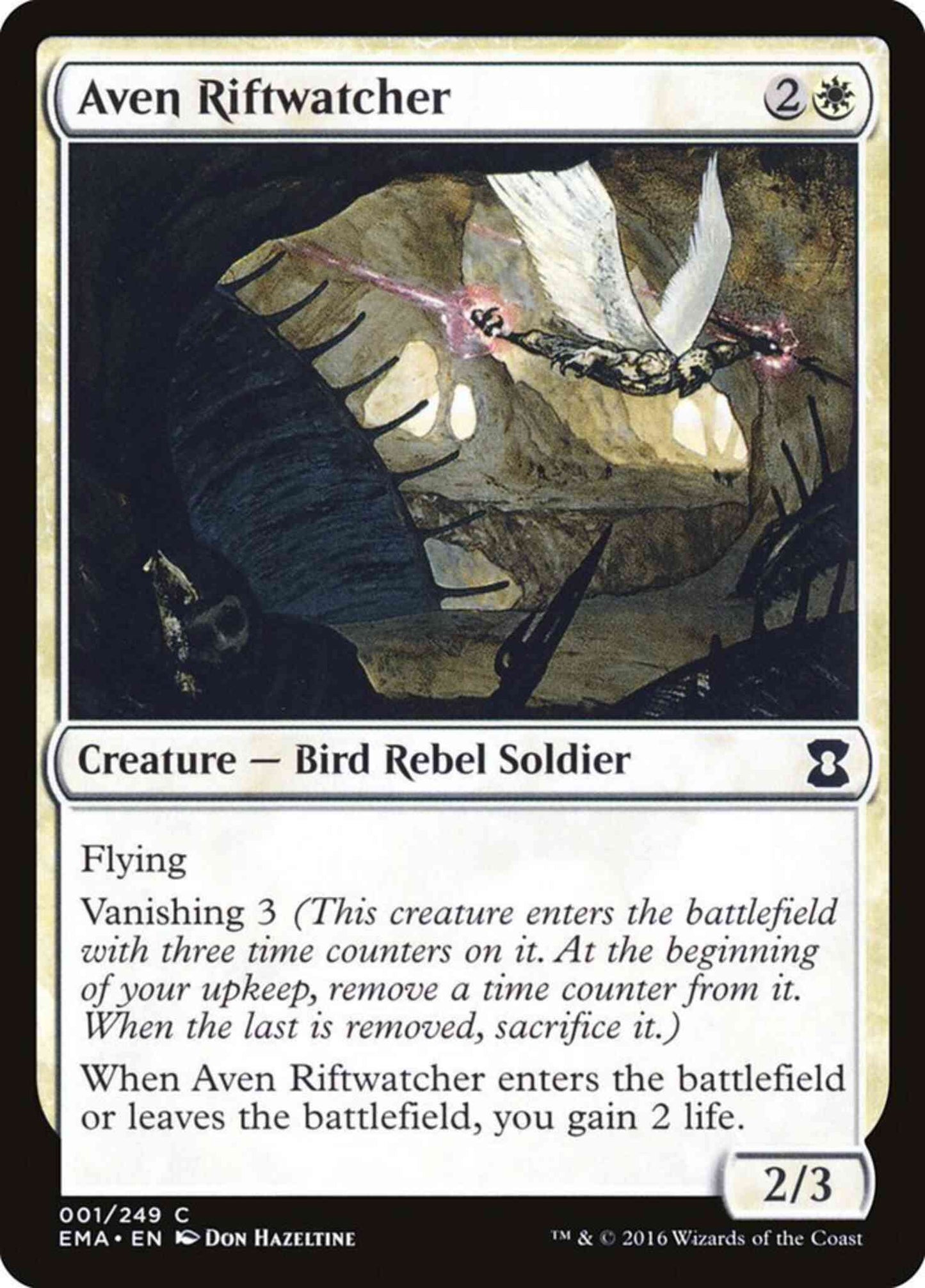 Aven Riftwatcher [1] [Eternal Masters] [Non-Foil]