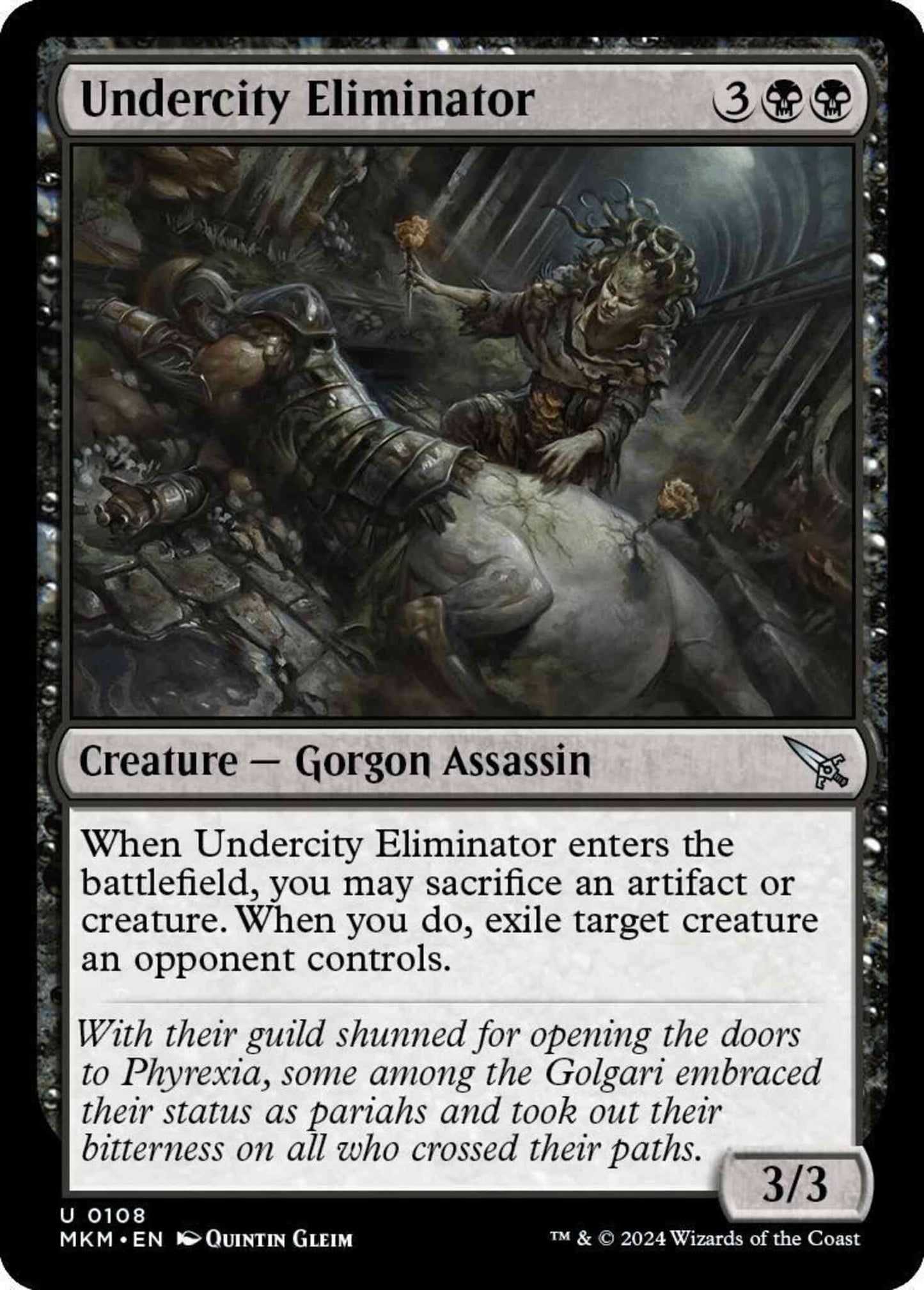 Undercity Eliminator [108] [Murders at Karlov Manor] [Non-Foil]