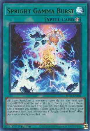 Spright Gamma Burst - BLTR-EN105 - Ultra Rare - 1st Edition