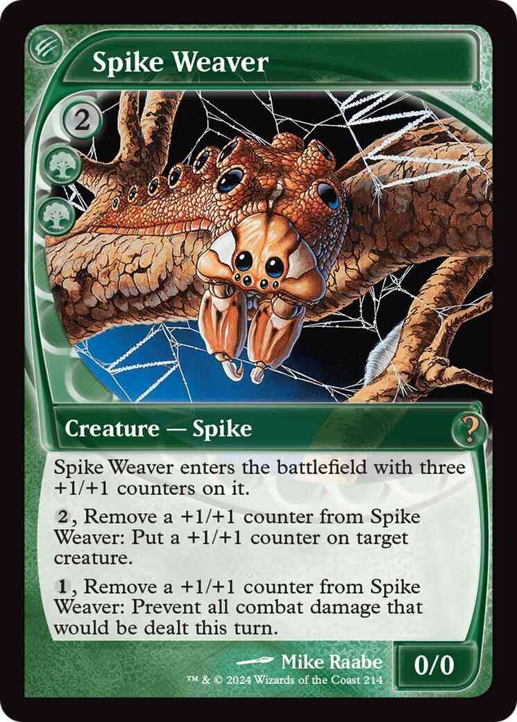 Spike Weaver [214] [Future Frame] [Mystery Booster 2] [Foil]