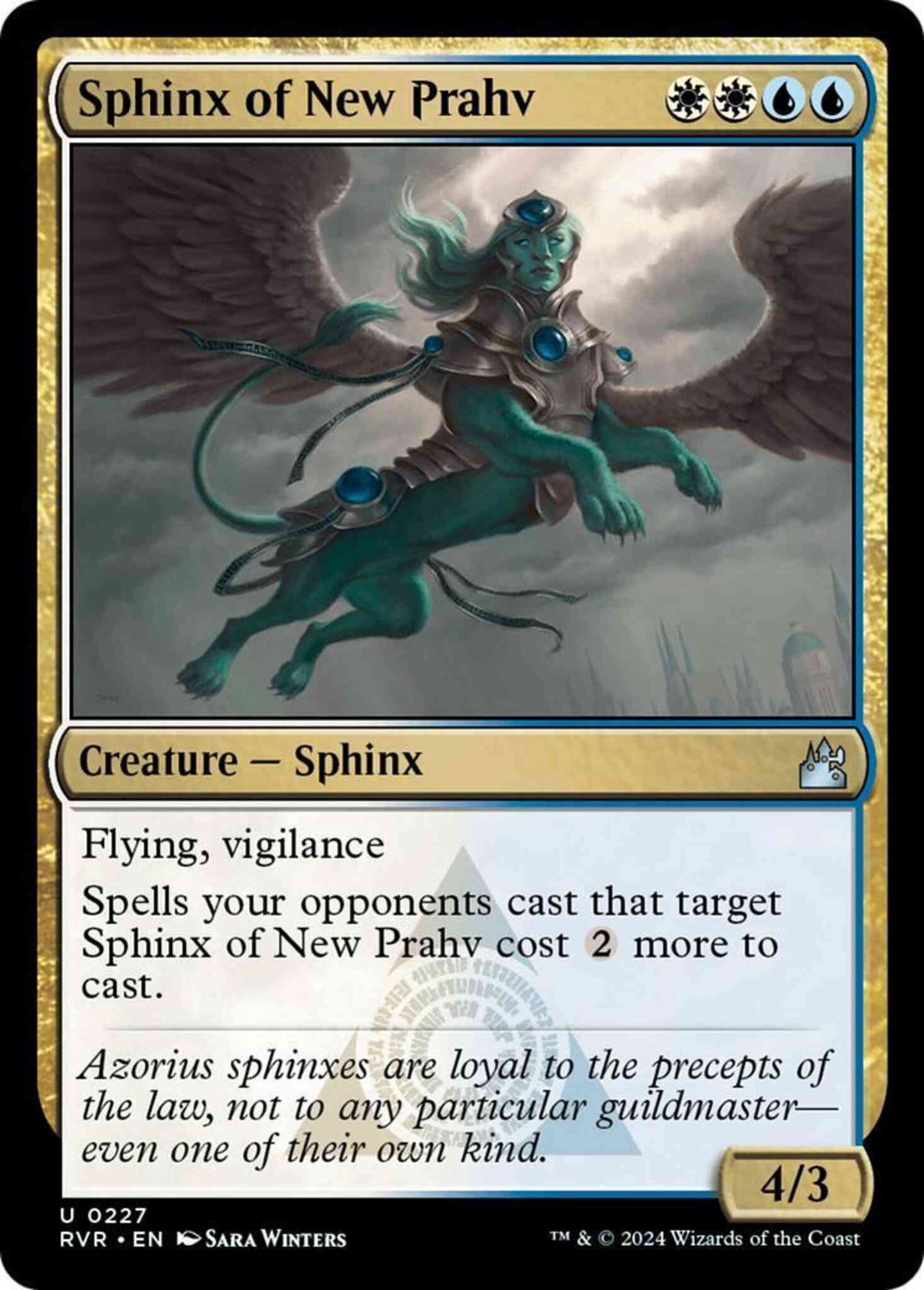 Sphinx of New Prahv [227] [Ravnica Remastered] [Non-Foil]