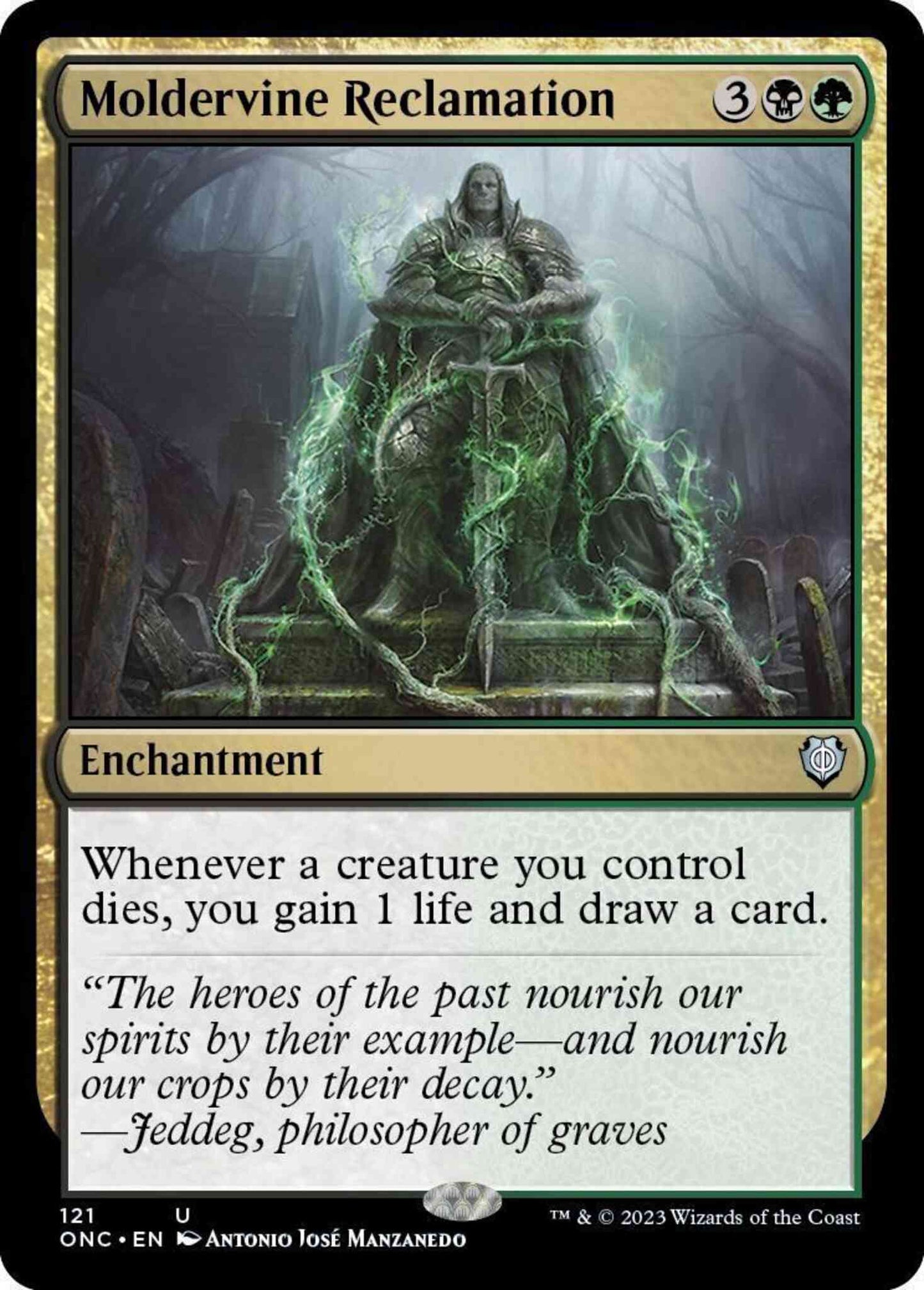 Moldervine Reclamation [121] [Phyrexia: All Will Be One: Commander] [Non-Foil]