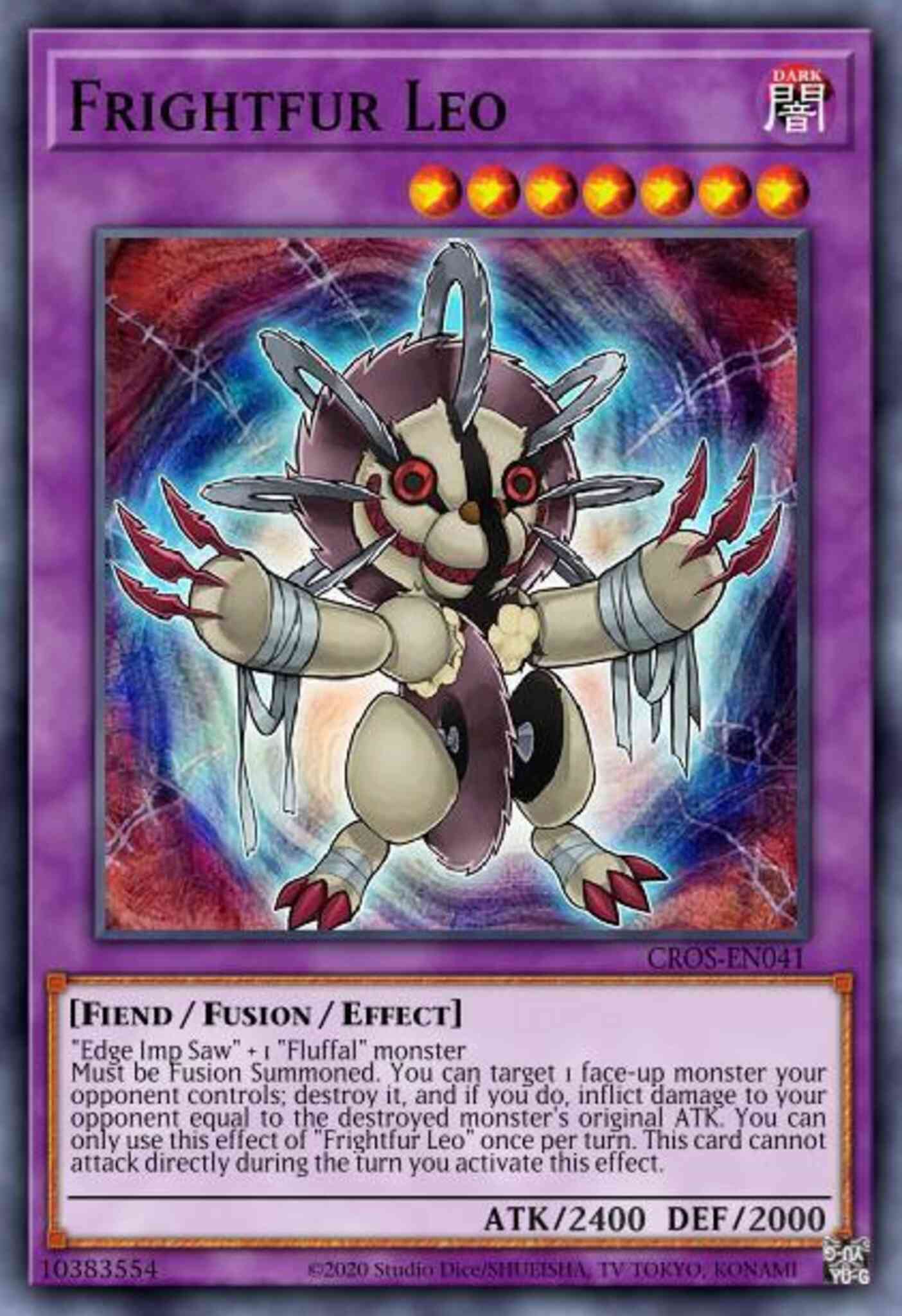 Frightfur Leo - CROS-EN041 - Super Rare - 1st Edition