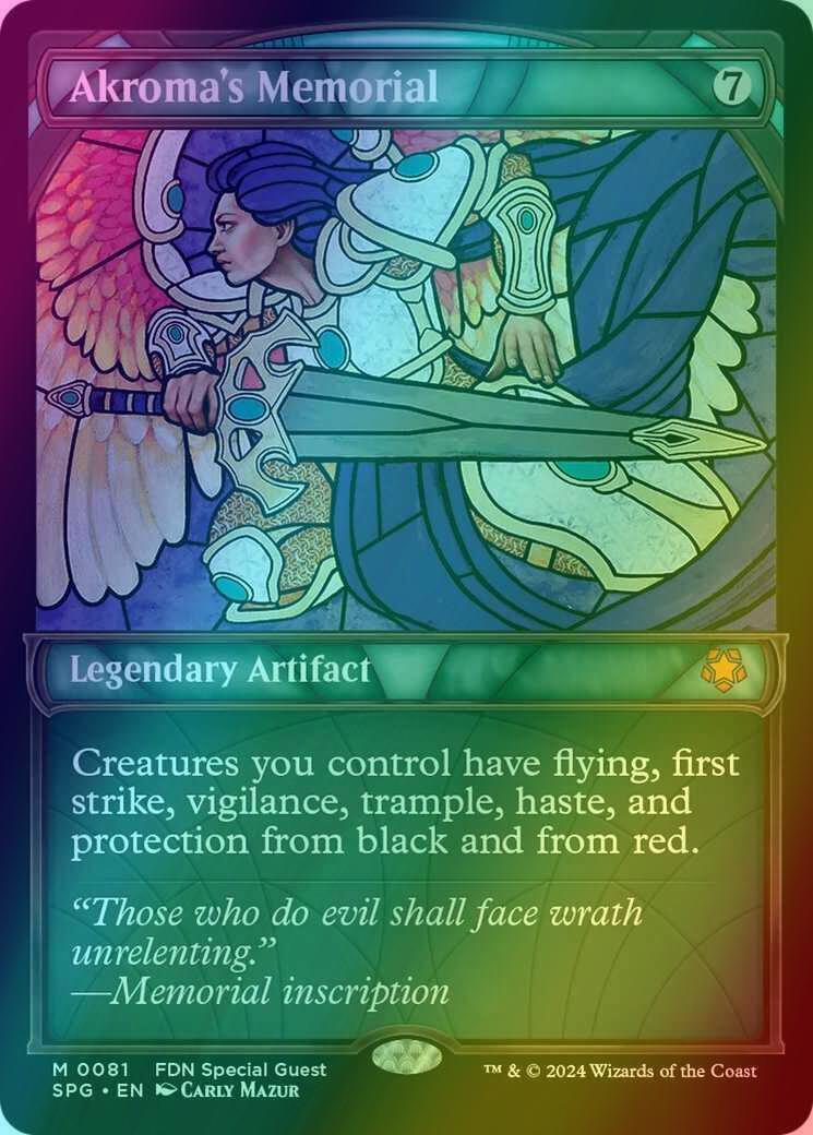 Akroma's Memorial [81] [Showcase] [Special Guests] [Foil]