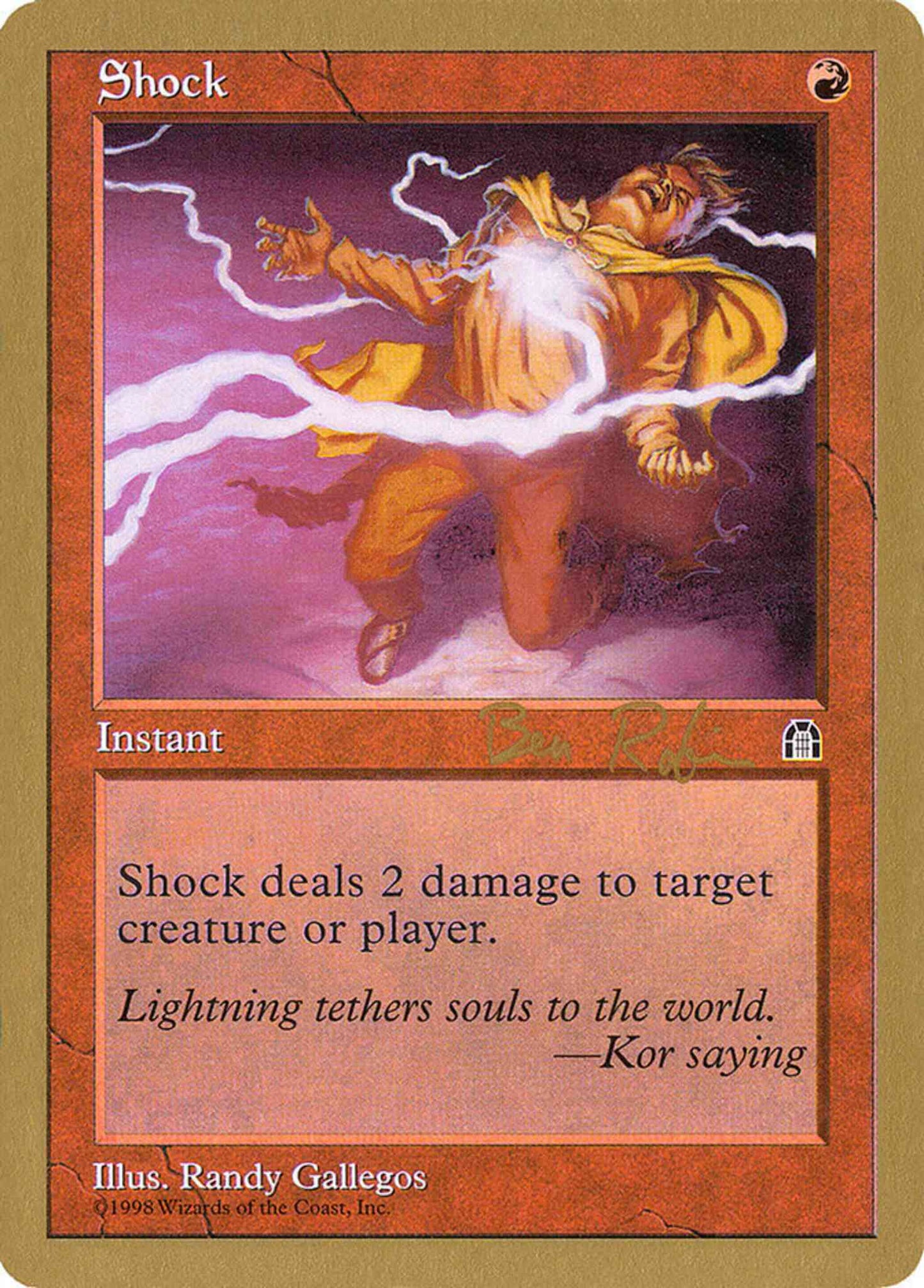 Shock [br98b] [World Championship Decks 1998] [Non-Foil]