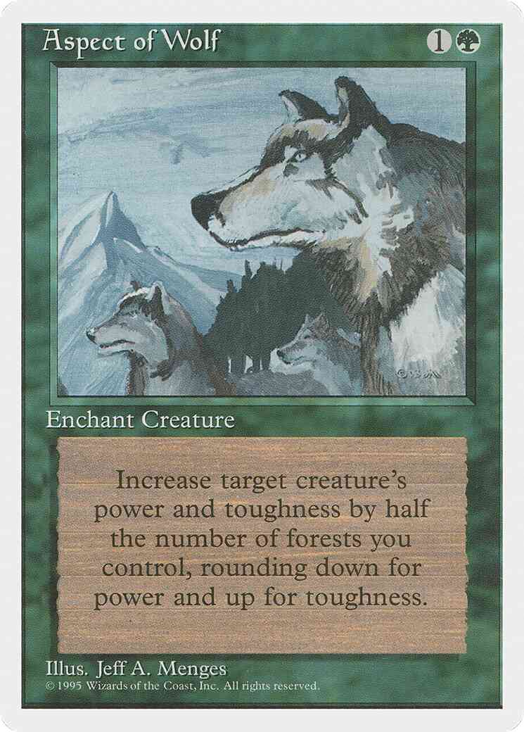 Aspect of Wolf [233] [Fourth Edition] [Non-Foil]