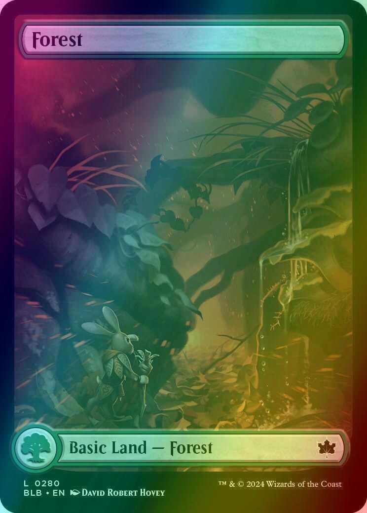 Forest [280] [Full Art] [Autumn] [Bloomburrow] [Foil]