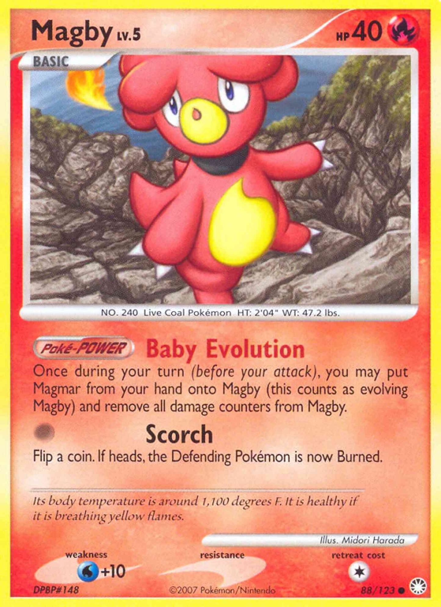 Magby - 88/123 - Common [dp2-88] [Non-Holo]
