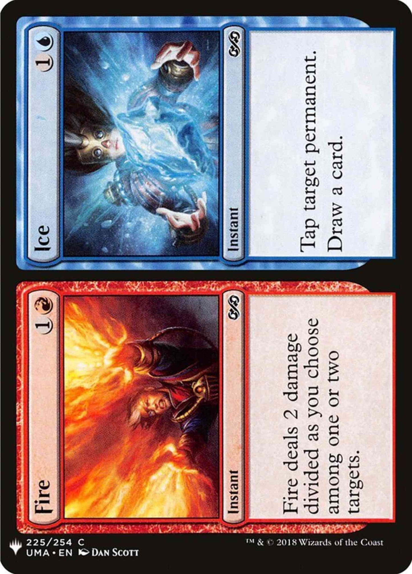 Fire // Ice [UMA-225] [The List] [Non-Foil]