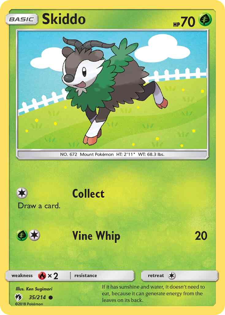 Skiddo - 35/214 - Common [sm8-35] [Non-Holo]