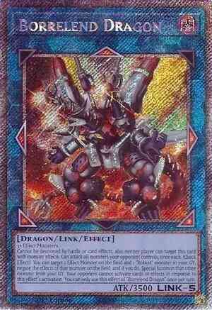 Borrelend Dragon - RA02-EN043 - Platinum Secret Rare - 1st Edition