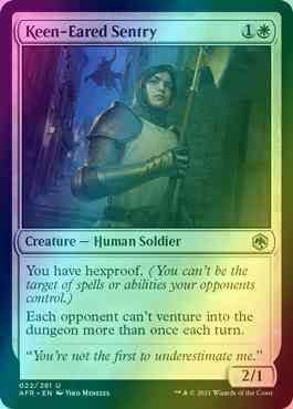 Keen-Eared Sentry [22] [Adventures in the Forgotten Realms] [Foil]