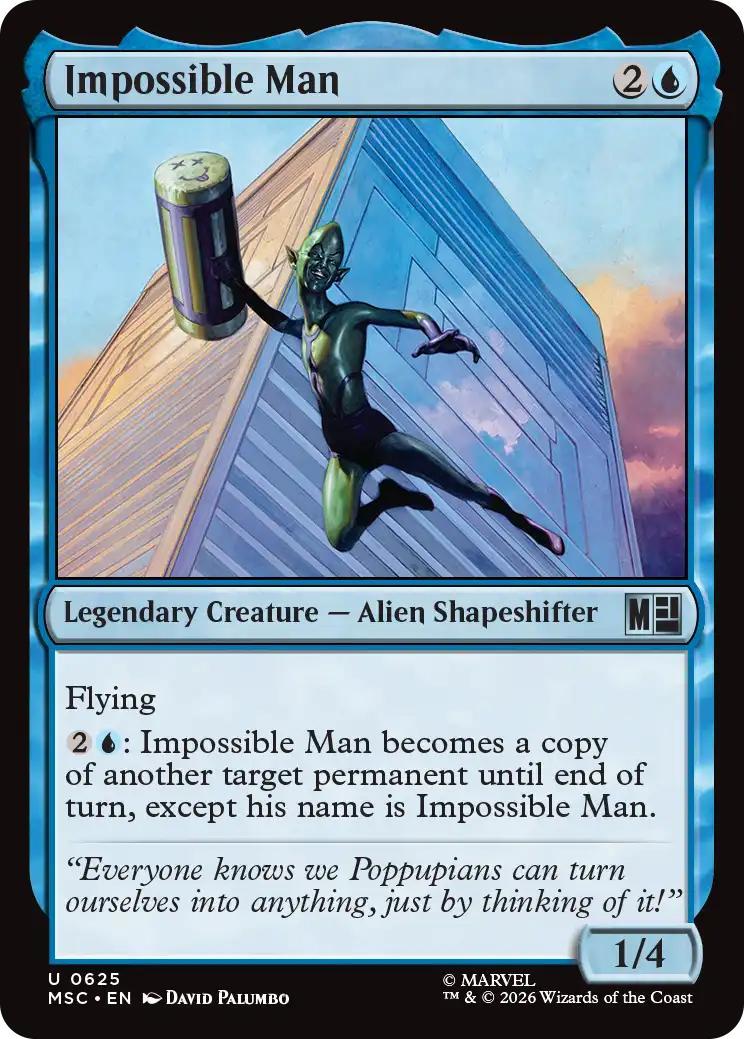 Impossible Man [625] [Jumpstart] [Marvel Super Heroes: Commander] [Non-Foil]
