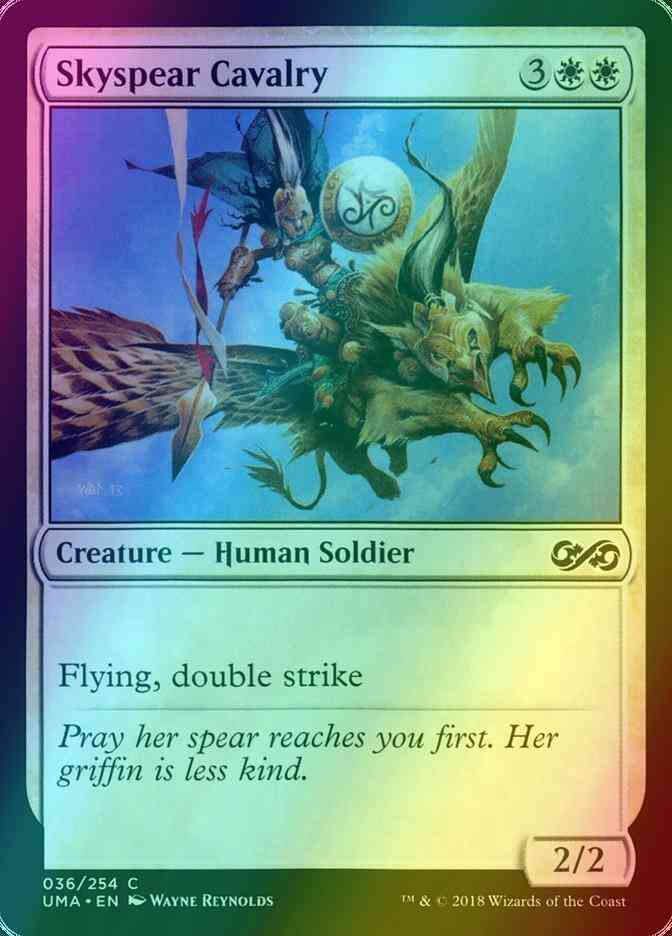 Skyspear Cavalry [36] [Ultimate Masters] [Foil]
