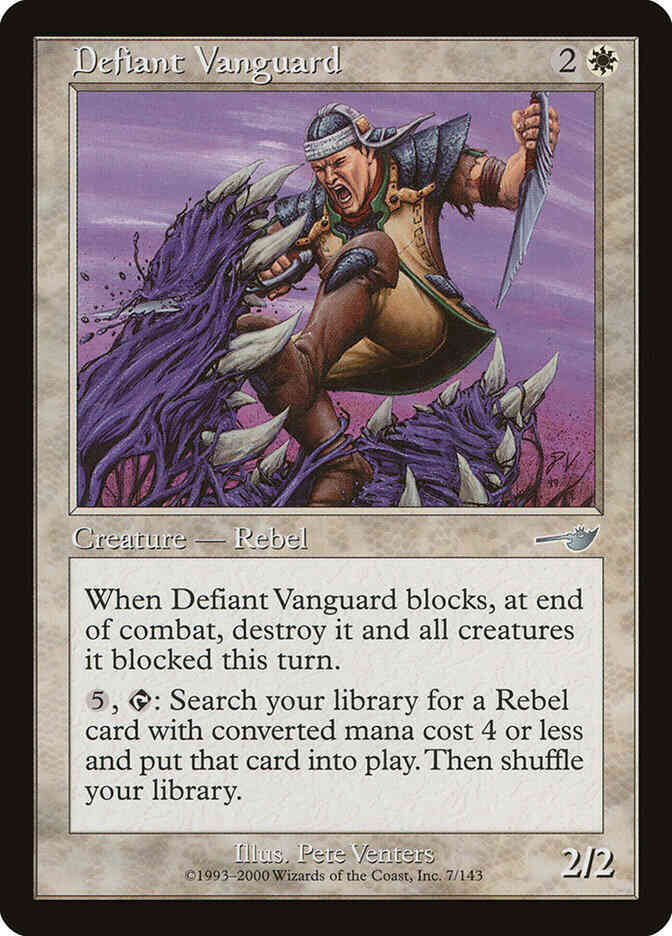 Defiant Vanguard [7] [Nemesis] [Non-Foil]