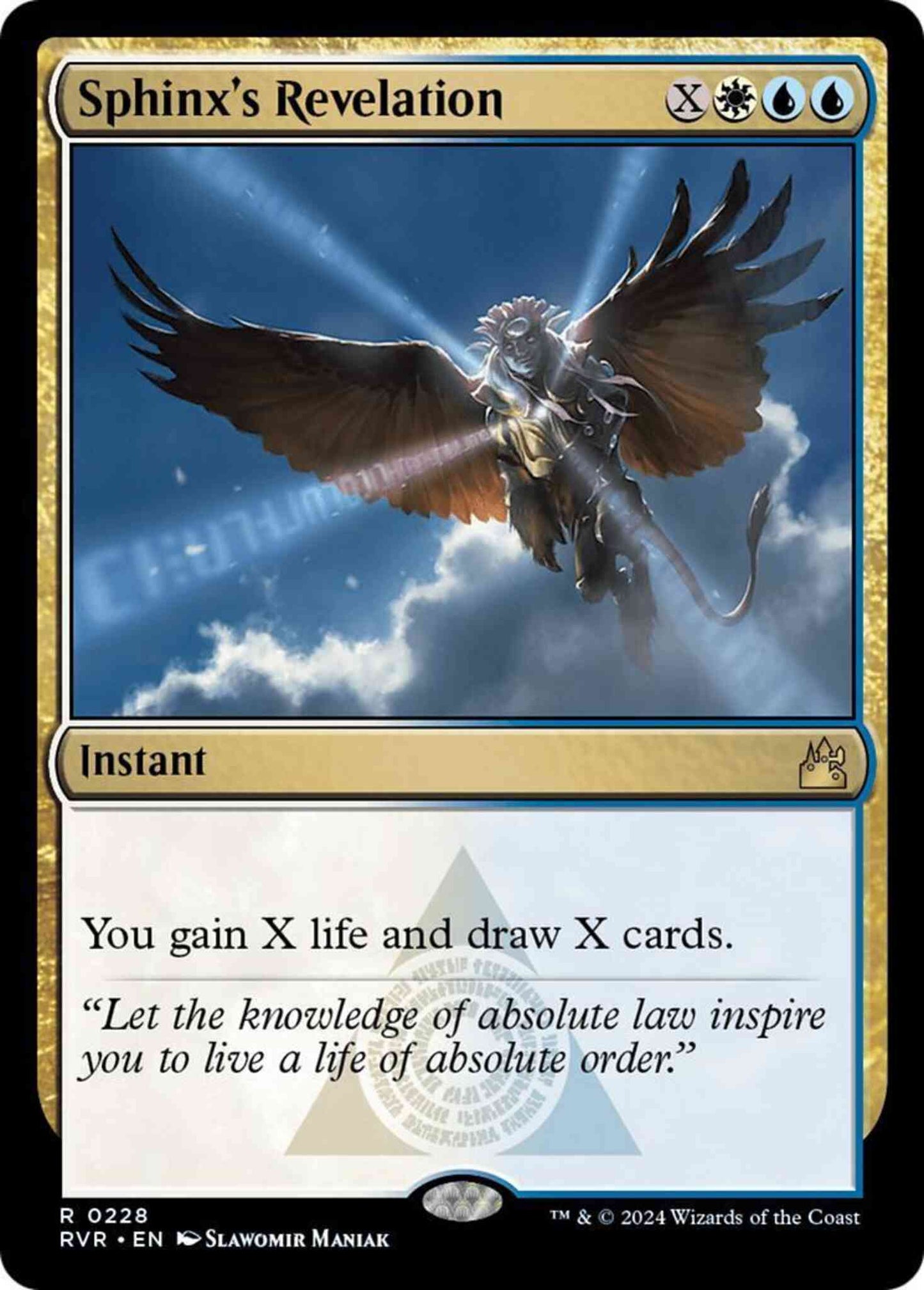 Sphinx's Revelation [228] [Ravnica Remastered] [Non-Foil]