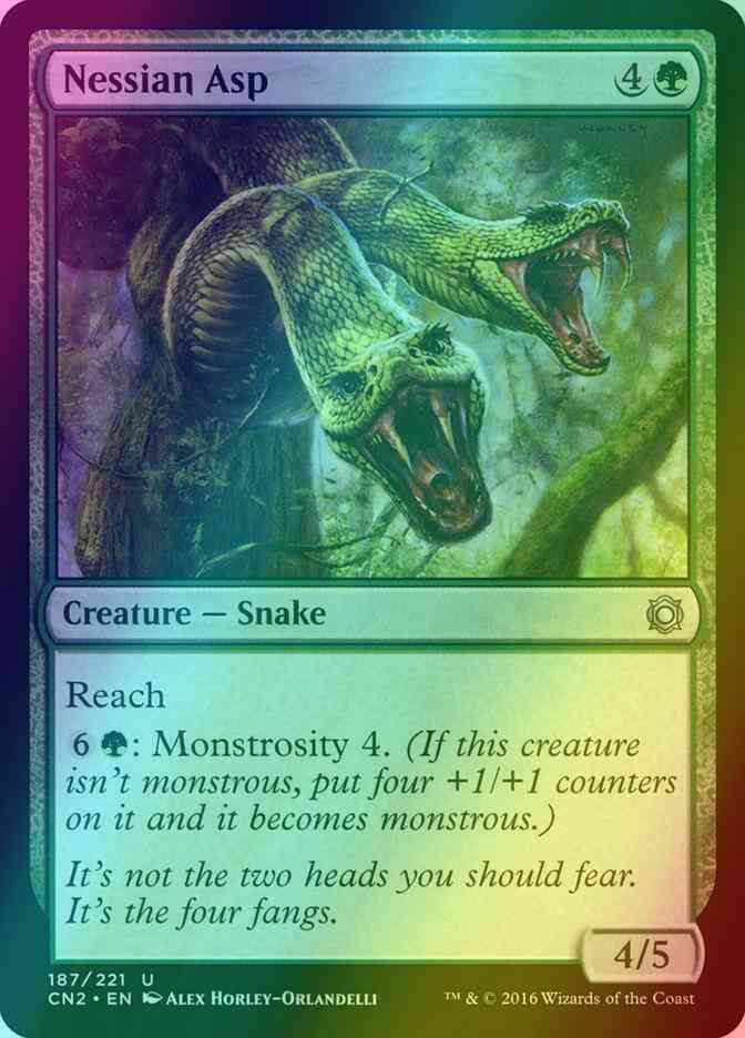 Nessian Asp [187] [Conspiracy Take The Crown] [Foil]