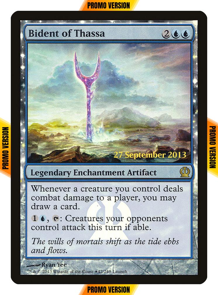 Bident of Thassa [42] [Theros Promos] [Foil]
