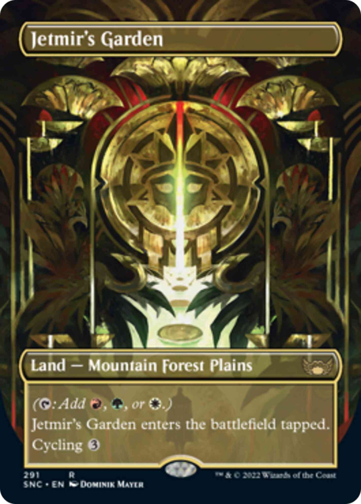 Jetmir's Garden [291] [Borderless] [Streets of New Capenna] [Non-Foil]