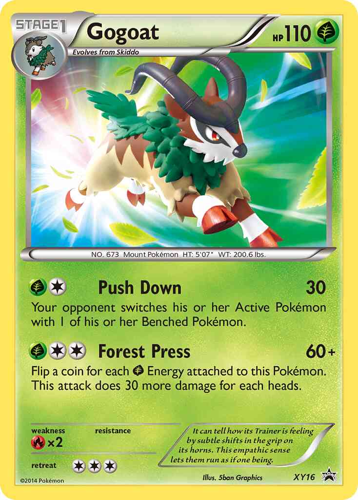 Gogoat - XY16 - Promo [xyp-XY16] [Holo]