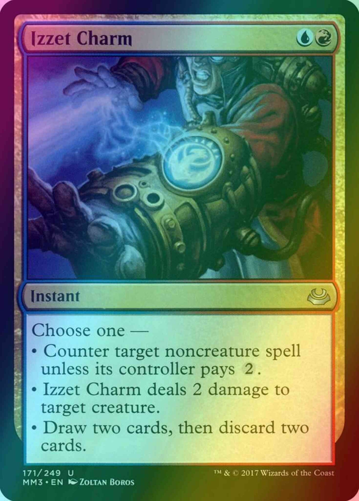 Izzet Charm [171] [Modern Masters 2017] [Foil]