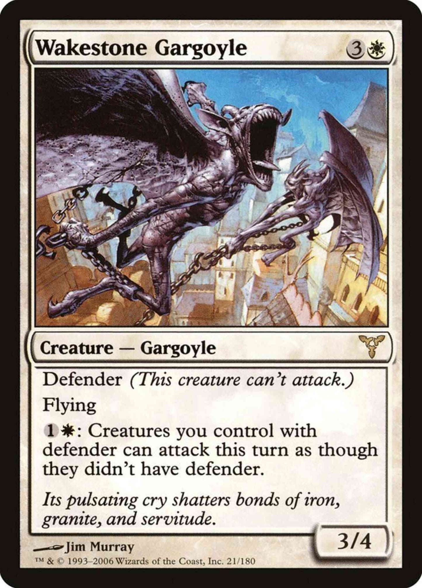 Wakestone Gargoyle [21] [Dissension] [Non-Foil]