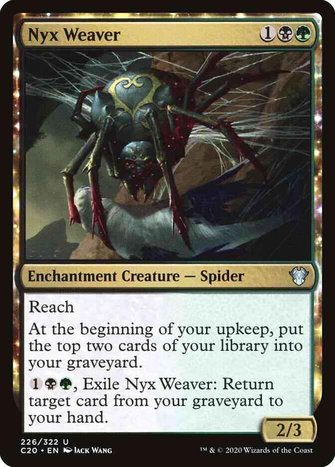 Nyx Weaver [226] [Commander 2020] [Non-Foil]
