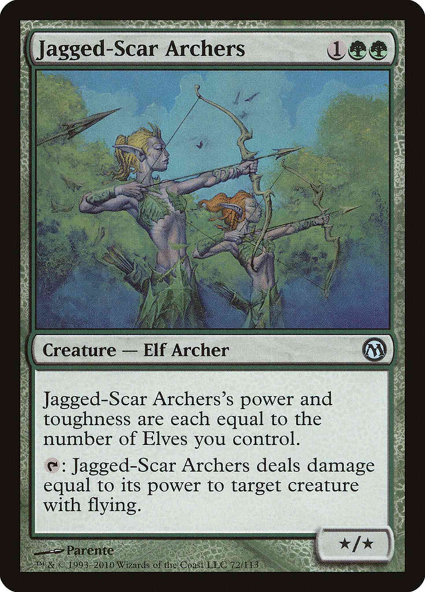Jagged-Scar Archers [72] [Duels of the Planeswalkers] [Non-Foil]