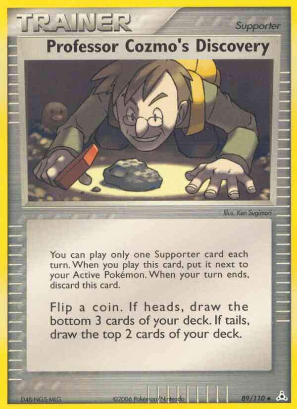 Professor Cozmo's Discovery - 89/110 - Uncommon [ex13-89] [Non-Holo]