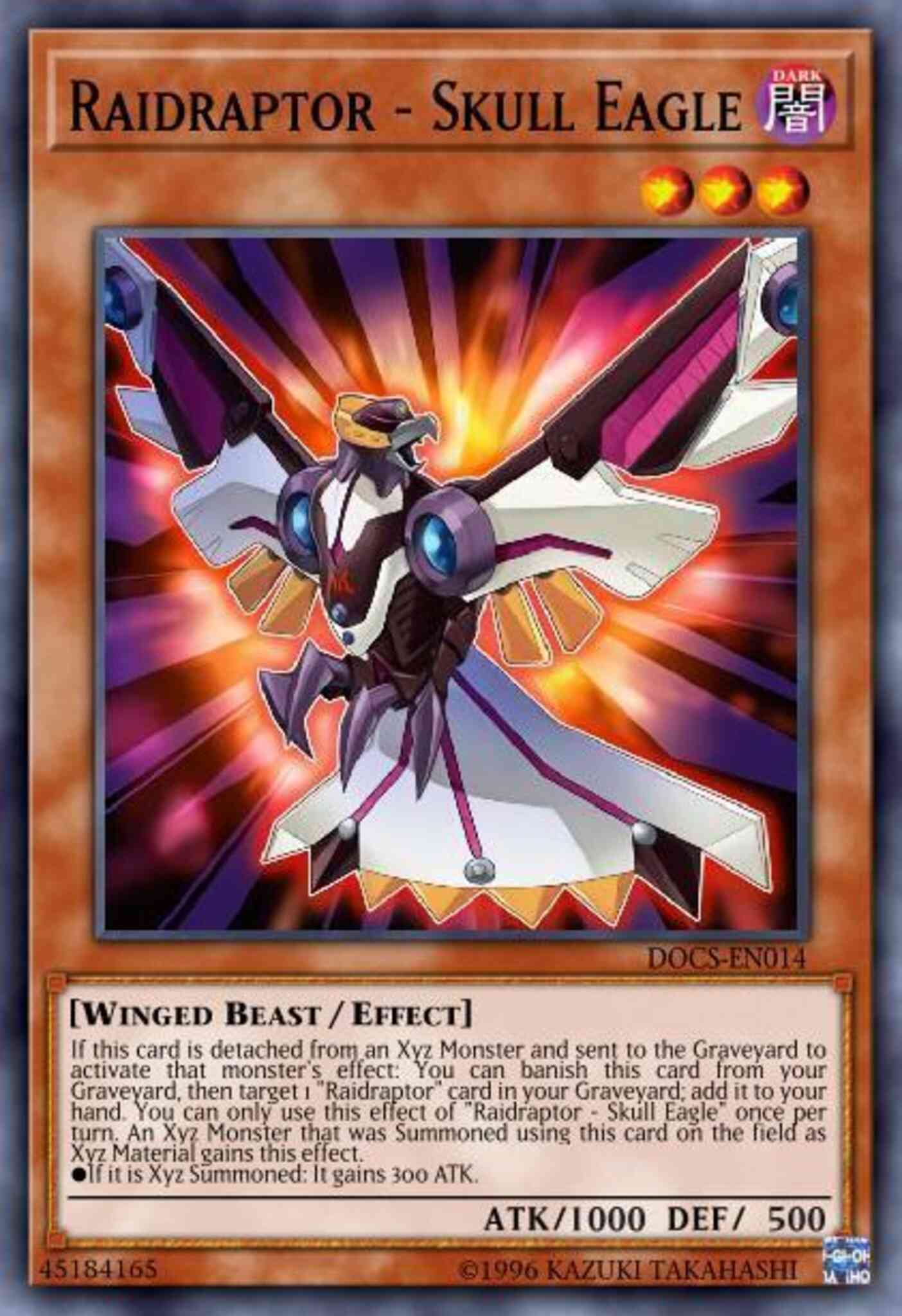 Raidraptor - Skull Eagle - DOCS-EN014 - Common - Unlimited