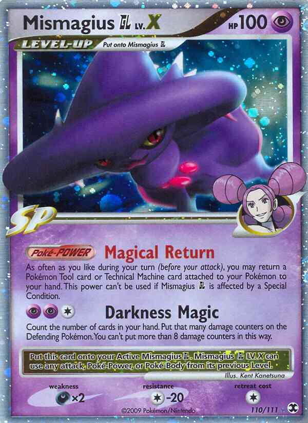 Mismagius GL - 110/111 - Rare Holo Lv.X [pl2-110] [Ultra]