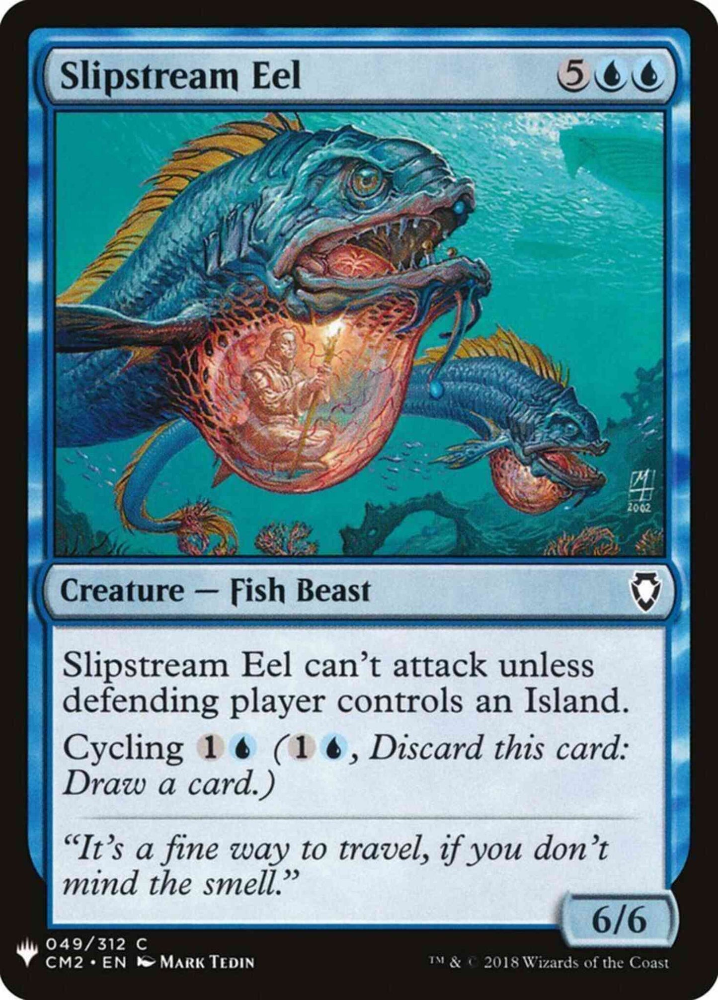 Slipstream Eel [CM2-49] [The List] [Non-Foil]