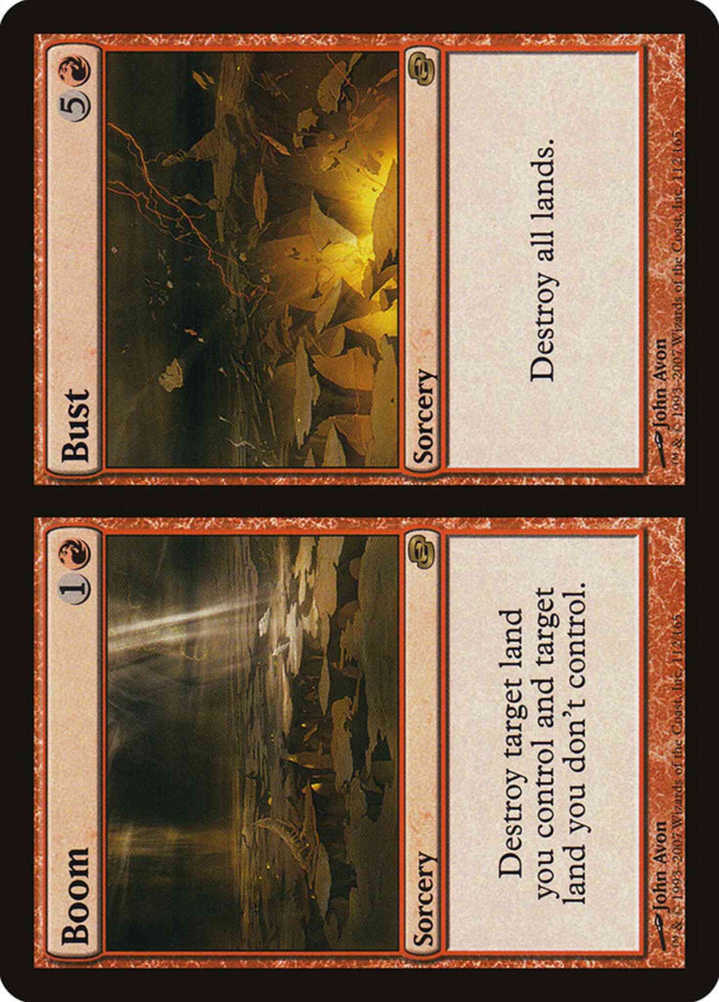 Boom // Bust [112] [Planar Chaos] [Non-Foil]