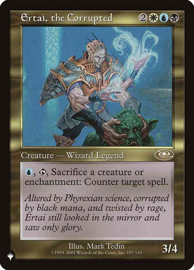 Ertai, the Corrupted [PLS-107] [The List] [Non-Foil]