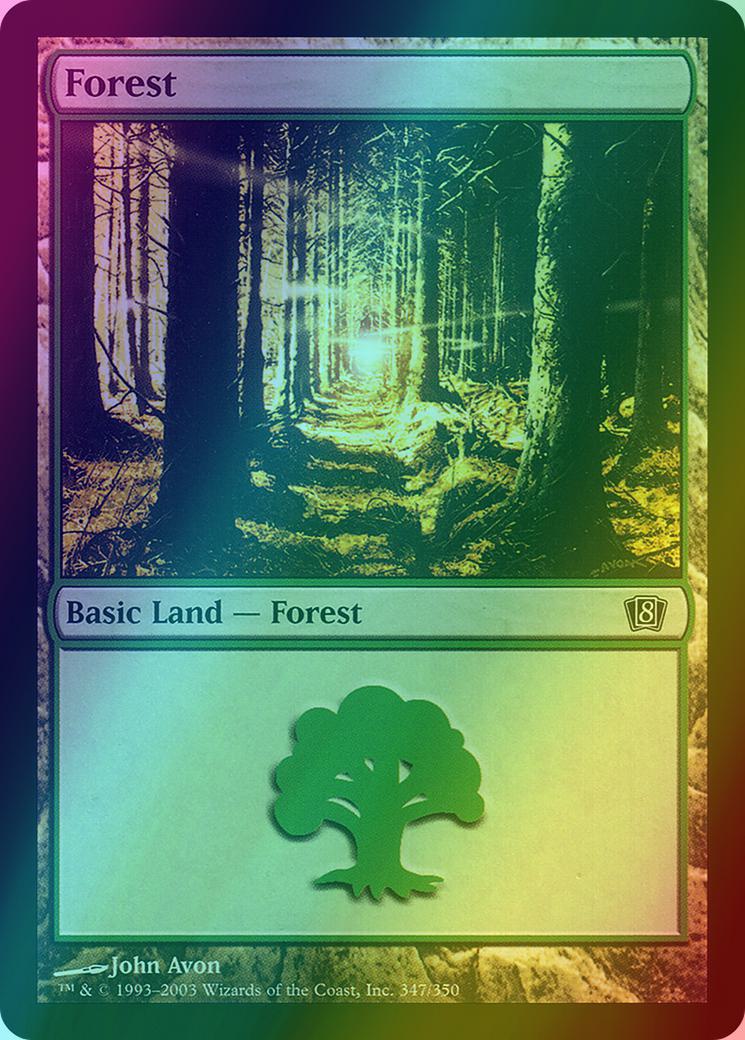 Forest [347x] [347] [Eighth Edition] [Foil]