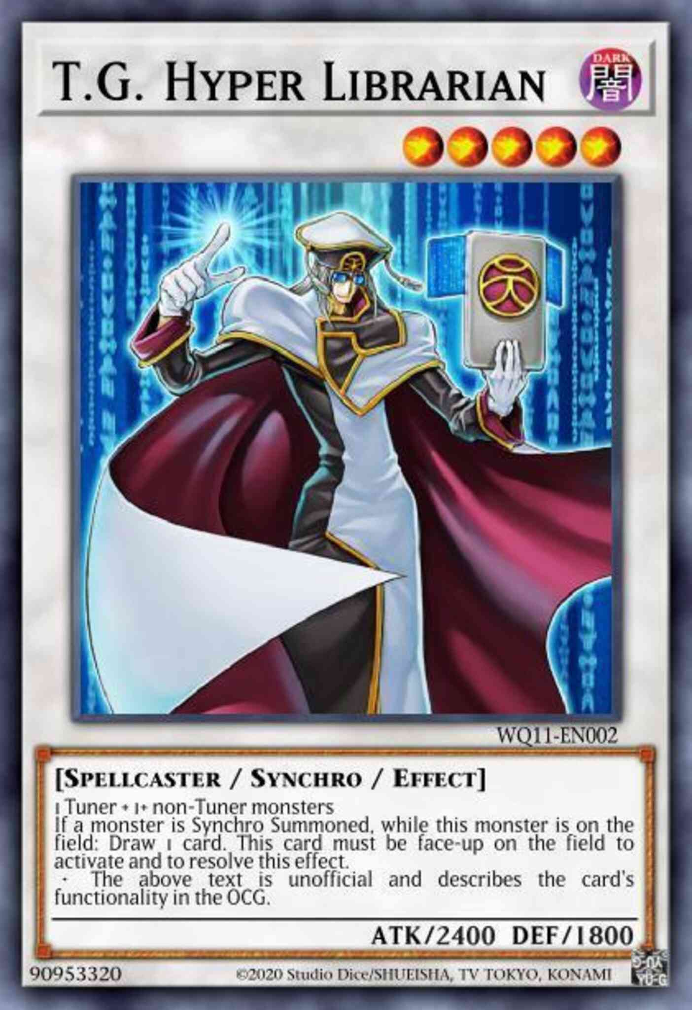 T.G. Hyper Librarian - JUMP-EN051 - Ultra Rare - Limited