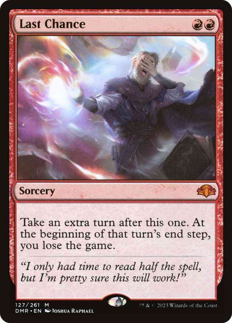 Last Chance [127] [Dominaria Remastered] [Non-Foil]