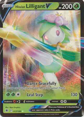 Hisuian Lilligant V - 017/189 - Rare Ultra [swsh10-017] [Ultra]