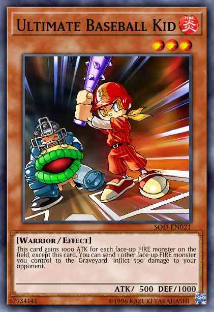 Ultimate Baseball Kid - SOD-EN021 - Common - Unlimited
