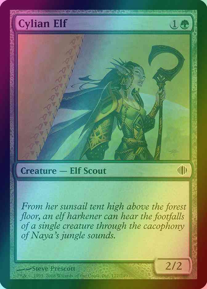 Cylian Elf [127] [Shards Of Alara] [Foil]