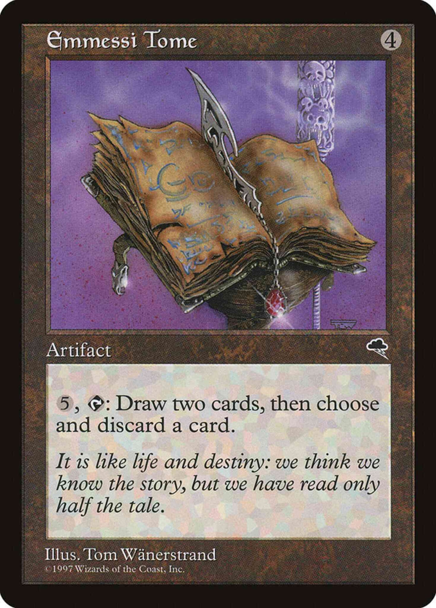 Emmessi Tome [284] [Tempest] [Non-Foil]