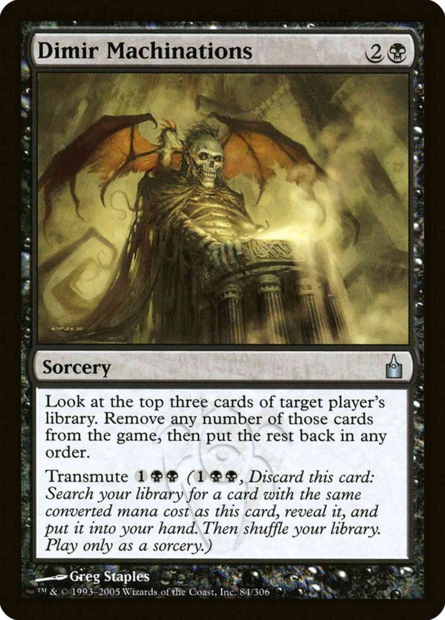 Dimir Machinations [84] [Ravnica City Of Guilds] [Non-Foil]