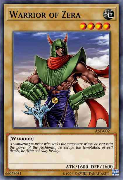 Warrior of Zera - AST-002 - Common - Unlimited