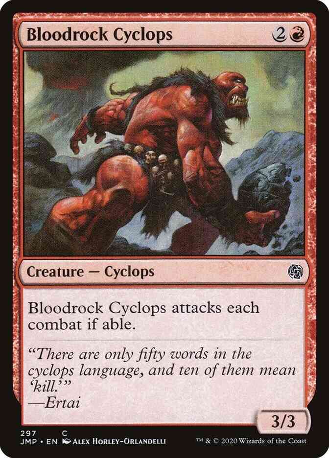 Bloodrock Cyclops [297] [Jumpstart] [Non-Foil]