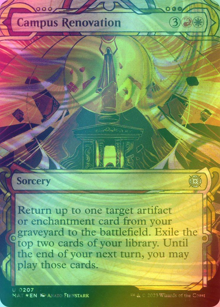 Campus Renovation [207] [Planar Showcase] [March of the Machine: The Aftermath] [Halo Foil]