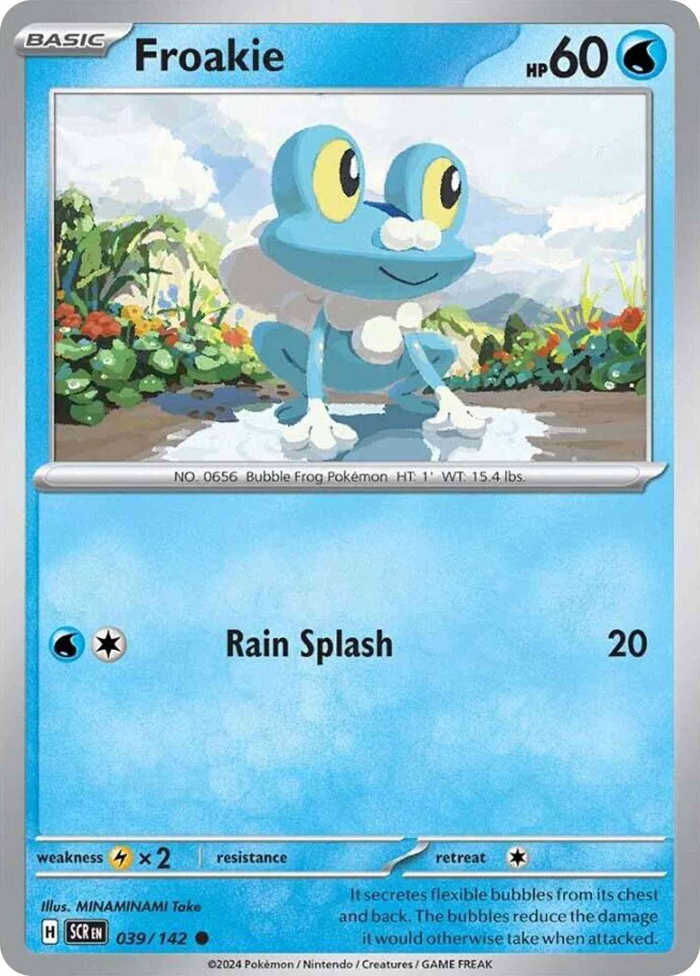 Froakie - 039/142 - Common [sv07-039] [Non-Holo]
