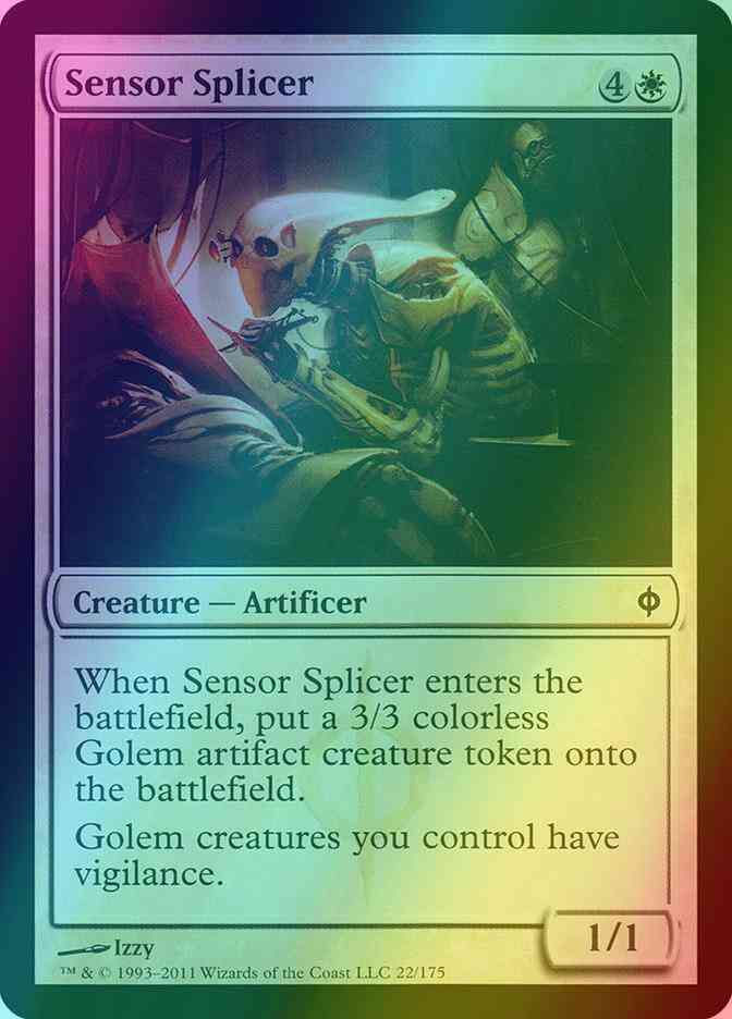 Sensor Splicer [22] [New Phyrexia] [Foil]