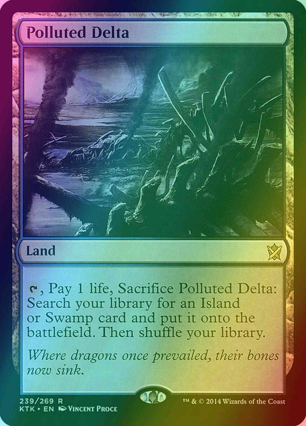Polluted Delta [239] [Khans Of Tarkir] [Foil]